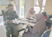 Babinsa Koramil 2306/Mancak, Puan Ter Pendataan Balita