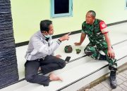 Babinsa Koramil 2307/Ciwandan, Komsos Bersama Masyarakat Membahas Pembangunan Masjid