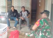 Babinsa Koramil 2307/Ciwandan, Komsos Membahas Tentang Kegiatan Gotong Royong