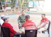 Babinsa Koramil 2303/Pulomerak, Komsos Terkait Menjaga Keamanan