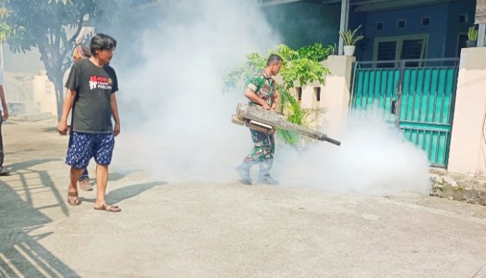 Babinsa Koramil 2302/Bojonegara, Puanter Penyemprotan Voging