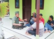 Babinsa Koramil 2304/Anyar, Komsos Membahas Tentang Tarling