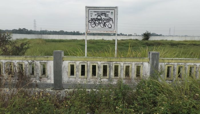 Ada Apa Dengan Sarana Kesehatan Kab Serang, Miris !! Pembangunan Puskesmas Cikande 2 Di Desa Koper Mangkrak