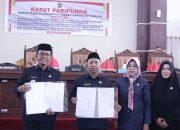 Pj. Bupati Dan Ketua DPRD Takalar Tandatangani Persetujuan Bersama RanPerda 2025