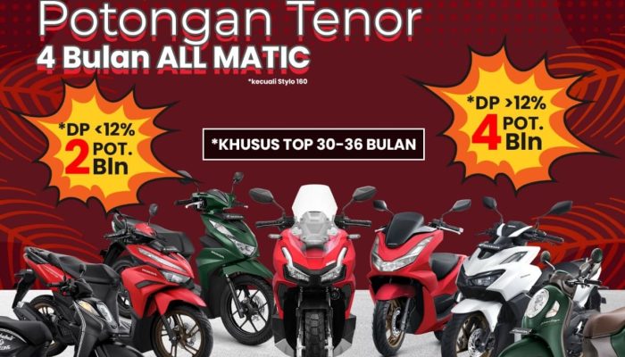 Dapatkan Potongan Harga Jutaan Rupiah di Honda Babel