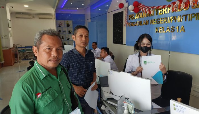 Menjelang Muktamar PKB, DPC PKB Kabupaten Serabg  serahkan SK Susunan Pengurus ke pengadilan negeri Serang