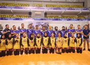 Sempat Tertinggal, Tim Voli Putri Polda Babel Akhirnya Berhasil Kandaskan Tim Tuan Rumah Polda Kepri Dengan Skor 3-1