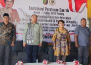 Budhi Condrowati Anggota DPRD Provinsi Lampung Gelar Sosialisasi Perda di Tiyuh Marga Asri