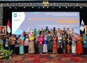 Penjabat (Pj) ketua TP PKK Kabupaten Takalar hadir di kegiatan Rapat Koordinasi Nasional