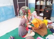 Babinsa Koramil 2304/Anyer, Puan Ter Pendataan Stunting