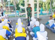 Babinsa Koramil 2301/Cilegon, Bintahwil Pelatihan PBB Pelaku Paskibra