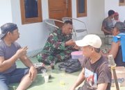 Babinsa Koramil 2305/Cinangka, Komsos Membahas Tentang Rencana Kegiatan Gotong Royong