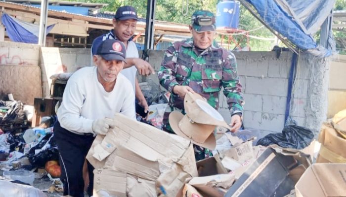 Babinsa Koramil 2303/Pulomerak, Puan Ter Terkait Pemanfaatan Limbah