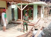 Babinsa Koramil 2305/Cinangka, Karbak Rehab Rumah