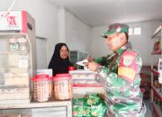 Babinsa Koramil 2305/Cinangka, Puan Ter Pendataan Warung Sembako