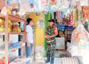 Babinsa Koramil 2303/Pulomerak, Puan Ter Pengecekan Harga Sembako