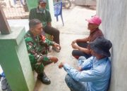 Babinsa Koramil 2302/Bojonegara, Komsos Membahas Tentang Gotong Royong