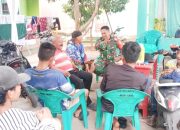 Babinsa Koramil 2303/Pulomerak, Komsos Membahas Tentang Kesehatan dan Keamanan Lingkungan