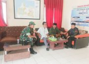 Babinsa Koramil 2306/Mancak Komsos Membahas Tentang Program Perbaikan Jalan
