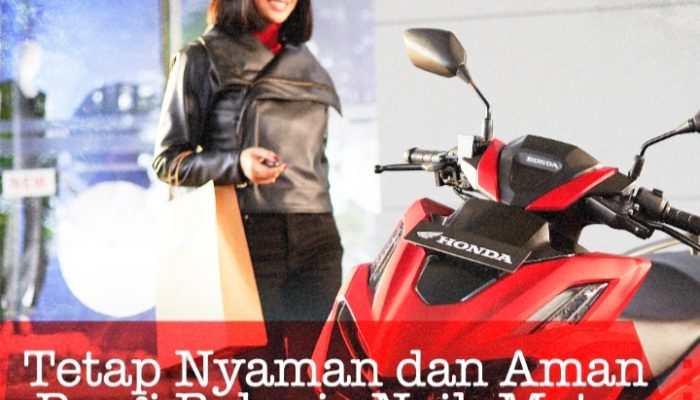 Honda Babel Bagi Tips Agar Tetap Nyaman dan Aman di Jalan Saat Pergi Berbelanja Dengan Sepeda Motor