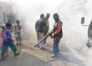 Babinsa Koramil 2302/Bojonegara, Puan Ter Penyemprotan voging