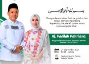 Undangan Syukuran Pelantikan Hj. Fadilah Fahriana Sebagai Anggota DPRD Provinsi Sulawesi Selatan Periode 2024-2029