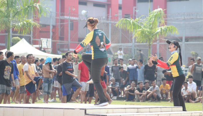 Jumat Sehat, Warga Binaan Lapas Cilegon Salurkan Energi Positif Melalui Senam Bersama