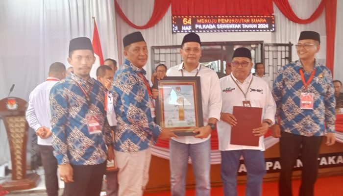 Raih Nomor Urut 1, Pasangan Daeng Manye- Hengky Yasin Siap Menangkan Pilkada Takalar 2024