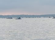 Puluhan Ponton TI Kepung Tembelok -Keranggan, Kapolres Babar Kecolongan?