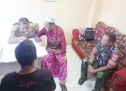 Babinsa Koramil 2303/Pulomerak, Komsos Membahas Tentang Batas-Batas Tanah Pembangunan