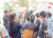 Babinsa Koramil 2305/Cinangka, Komsos Pendampingan Pendistribusian Air Bersih