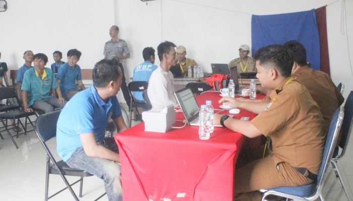 Dukung Pilkada Banten, Lapas Cilegon Fasilitasi Perekaman E-KTP bagi Warga Binaan