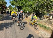 Pererat Silaturahmi, Dr. H. Hengky Yasin Bersepeda Santai Bersama Komunitas Gowes Keliling di Polongbangkeng Utara
