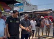 Tanggapi Keluhan Warga, Nur Alim Rukman bersama Dr. H.Hengky Yasin Langsung Lakukan Pengecoran di Panaikang