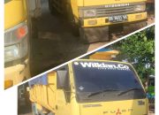 Ssstt… 2 Truk Bawa Bijih Timah Ilegal dari Belitung Merapat di Sadai Dini Hari ini