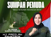 Ketua Perempuan Bangsa PKB Sul-Sel Hj. Fadilah Fahriana: Sumpah Pemuda Momentum Pemuda Membangun Bangsa di Era Global