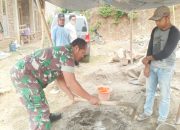 Babinsa Koramil 2307/Ciwandan, Karbak pembangunan Rumah Warga