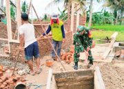 Babinsa Koramil 2304/Anyer, Karbak Pembangunan Rumah Warga