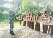 Babinsa Koramil 2305/Cinangka, Bintahwil Pemberian Materi PBB