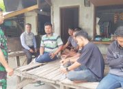 Babinsa Koramil 2303/Pulomerak, Komsos Membahas Tentang Keamanan Lingkungan