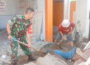 Babinsa Koramil 2302/Bojonegara, Karbak Pembangunan Rumah Warga