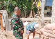 Babinsa Koramil 2305/Cinangka, Puan Ter Mendata Harga Meterial
