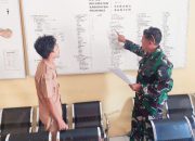 Babinsa Koramil 2306/Mancak, Puan Ter Pendataan Jumlah Lembaga 