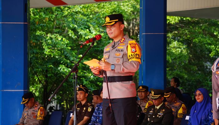 Pimpin Upacara HKN,Kapolres Maros Minta Semua Pihak Partisipasi Sukseskan Pilkada Yang Kondusif