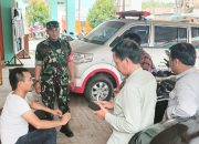 Babinsa Koramil 2303/Pulomerak, Komsos Membahas Kegiatan Pengamanan Lingkungan
