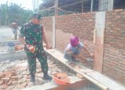 Babinsa Koramil 2302/Bojonegara, Karbak Pembangunan Rumah Warga