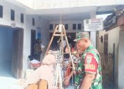 Babinsa Koramil 2307/Ciwandan, Puan Ter Pendataan Data Imunisasi