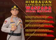 Masuki Musim Penghujan, Polres Maros Berikan Imbauan kepada Masyarakat