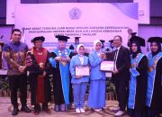 Pasca dilantik sebagai Pj. Bupati Takalar, Dr. H. Hasbi hadiri Wisuda 