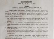 PJ Bupati Jeneponto Dr. Reza Faisal Saleh, Resmi Terbitkan Surat Edaran Wajib Pelaksanaan Sholat Berjamaah